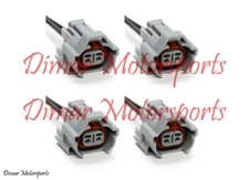 4 Female Fuel Injector Connector Electrical Plug Pigtail