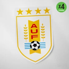 Seleccion Uruguay 4 Pack Sticker Vinyl Decal Football Futbol National Team