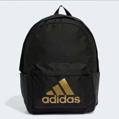Adidas Unisex Rucksack Classic Badge Of Sport - Farbe: Schwarz/Gold Metallic