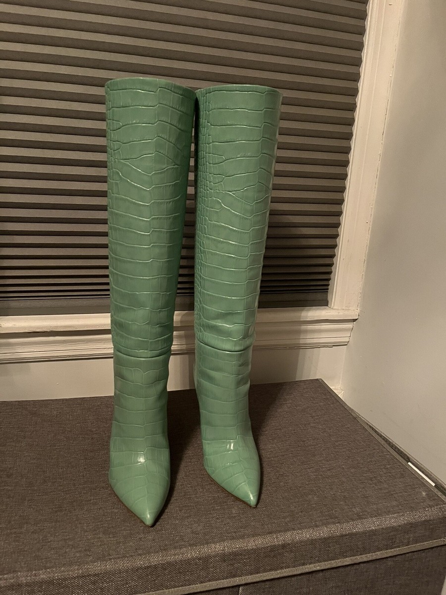 ブーツその他 PARIS TEXAS Woman Boots Green PX1470 XPRPT paris texas boots 36 | eBay