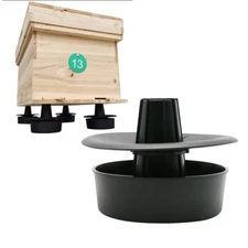4 Sets Bee Hive Anti-Ant Bracket Sink Base Tripod Heightened Waterproof Insect-P