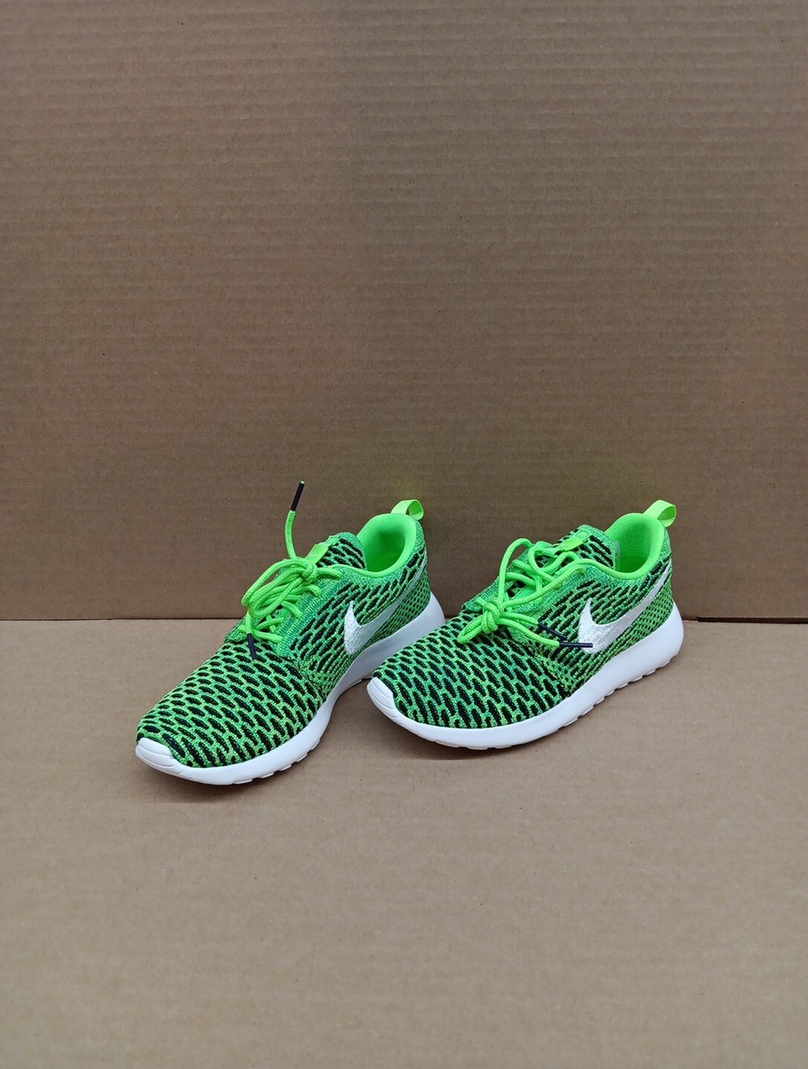 Nike Roshe One Flyknit Voltage Green Womens Shoe- US Size - Main Image