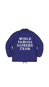 supreme world famous jacket