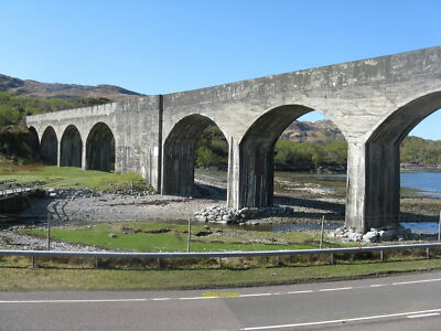 Foto 6x4 Das Loch nan Uamh Viadukt Sir Robert McAlpine Betonviaduc c2013