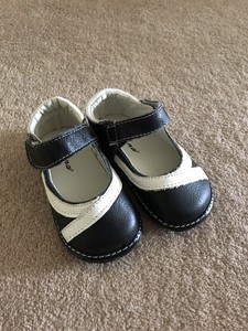 infant size 6 black shoes