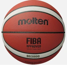 Molten Official FIBA 2-Tone Indoor Outdoor Olympic Basketball
