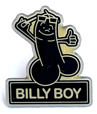 Billy Boy Comic Pin (H8) | eBay