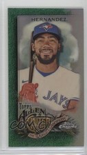 2022 Allen & Ginter Chrome Mini Green Refractor 20/99 Teoscar Hernandez 09dw