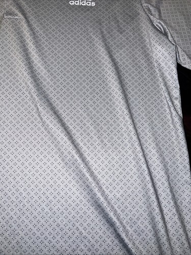 Adidas Golf Polo Gray Short Sleeve Lightweight Size M  - Picture 9 of 16
