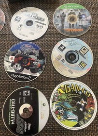 Loose game Lot Of 9 Assorted Games Untested