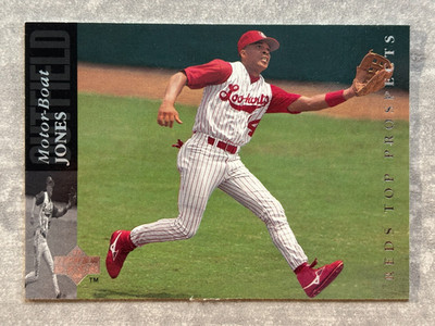 1993 Upper Deck MOTOR-BOAT JONES Baseball's Funniest Name Real Trading Card #29