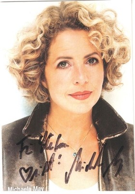 Michaela May Original Autograph!!!