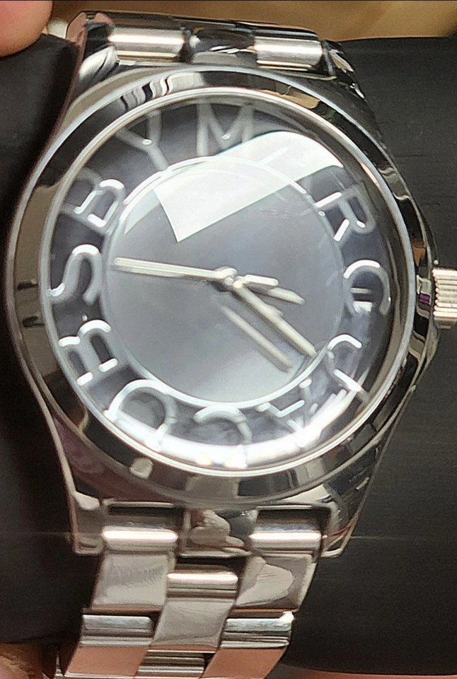 Reloj Mujer Marc Jacobs Henry Skeleton 7 Pulgadas Muñeca SIN Eslabones Extra Foto 2 de 4