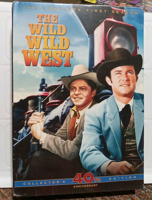 The Wild Wild West 7 DVD Complete First Season 1 New Factory Sealed