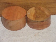 2PC MISSOURI BLACK CHERRY TURNING WOOD BOWL BLANK
