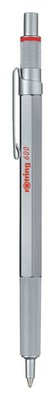 Rotring 600 Silver Ballpoint Pen