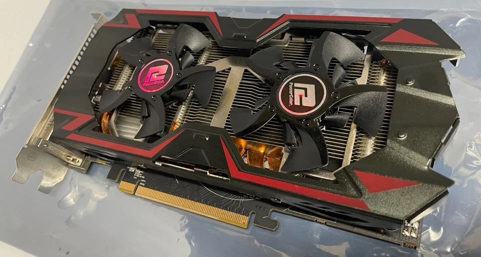 PowerColor AMD Radeon R9 380 4GB GDDR5 GPU Tested 1080p Gaming Graphics Card - Image 2 of 4