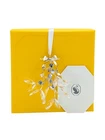 New 100% Auth SWAROVSKI White Crystals Holiday Magic Mistletoe Ornament 5701372