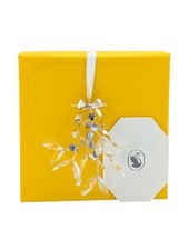 Nuevo 100% Auténtico SWAROVSKI Cristales Blancos Vacaciones Magico Muérdago Ornamento 5701372