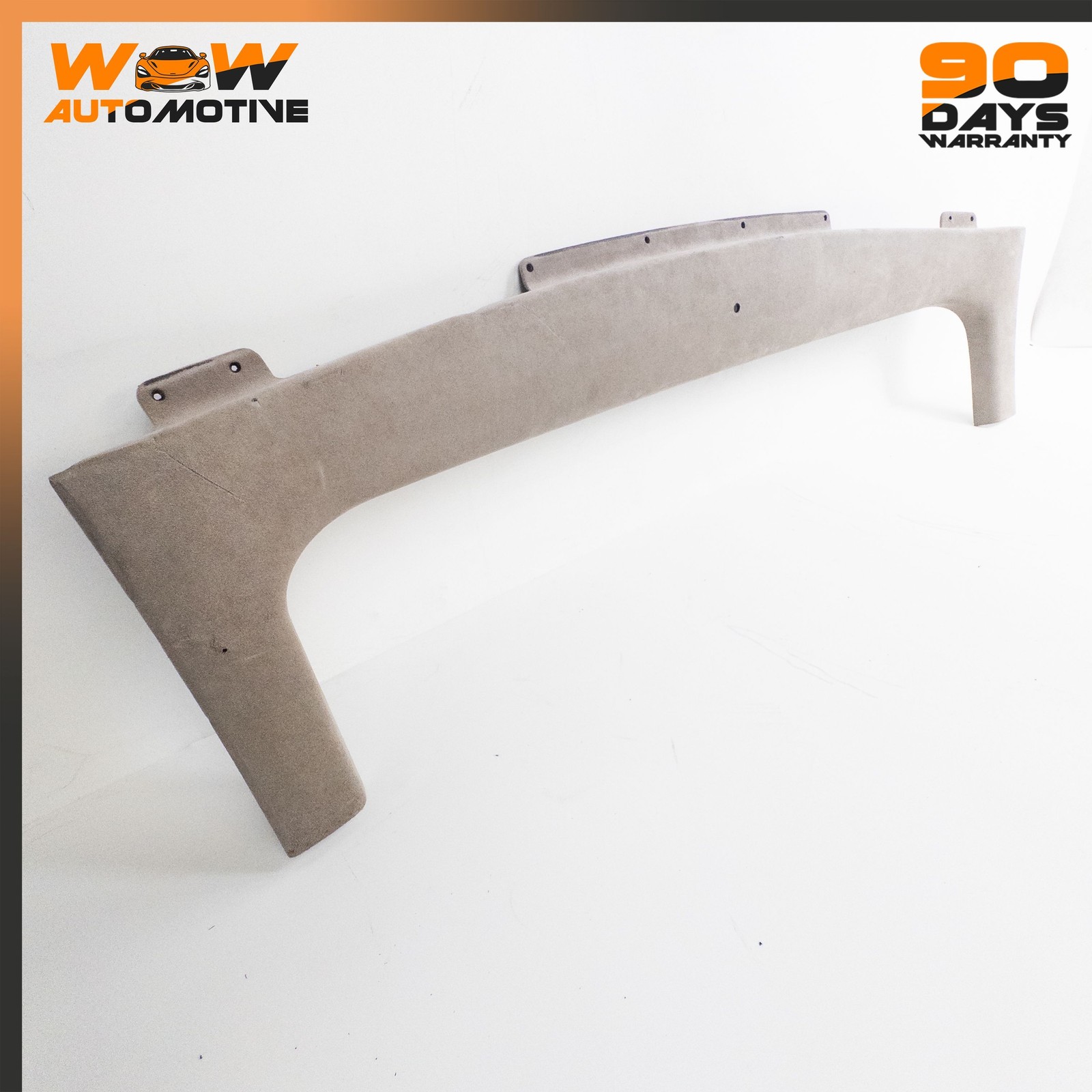 06-16 ASTON MARTIN V8 VANTAGE REAR PIECE ROOF INTERIOR TRIM TOP BEIGE OEM