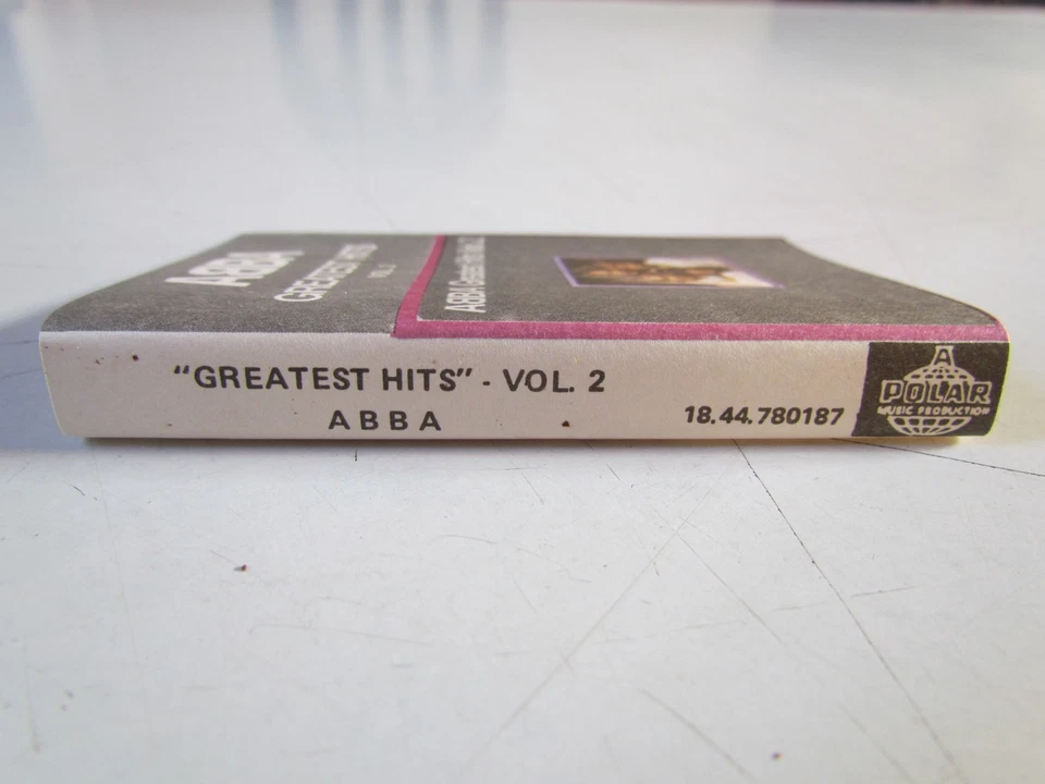 ABBA - CASSETTE TAPE PERU - WHITE PAPER LABEL "GREATES HITS VOL 2" - Image 2 of 4
