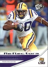 2007 Press Pass Reflectors Blue #14 Dwayne Bowe Rookie Card RC . rookie card picture