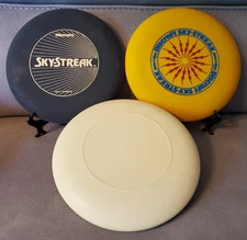 RARE NEW Vintage DISCRAFT SKYSTREAK *3 Different DISC GOLF HISTORY 80's *1st Run