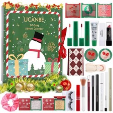UCANBE Makeup Advent Calendar 2025 for Women Teens Girls, 24 Piece Christmas Hol