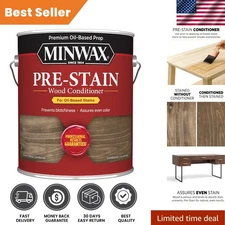Professional Minwax 1 Gallon Wood Conditioner - Superior Pre-Stain Solution