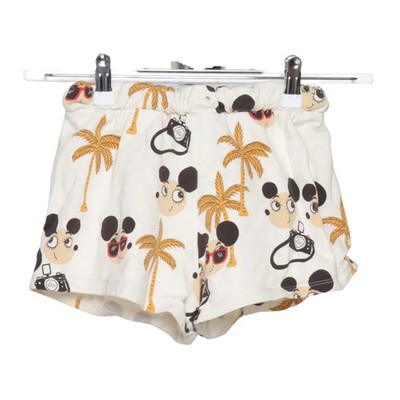 Mini Rodini, Freizeitshorts, Größe: 128/134, Weiß/Mehrfarbig, Baumwolle #jE1