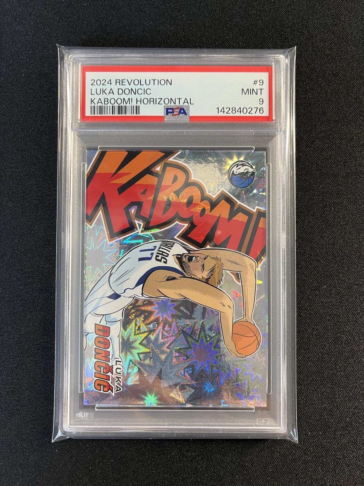 2024-25 Panini Revolution Kaboom! Horizontal Luka Doncic #9 SSP Free Shipping