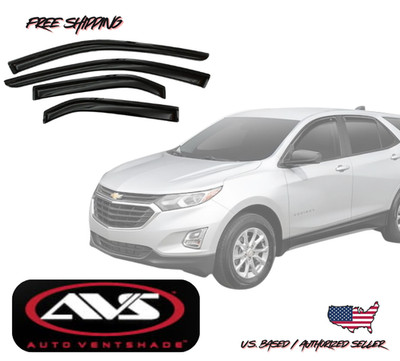2018-2024 Chevrolet Equinox AVS Window Vent Visors Rain Dust Guard Deflector