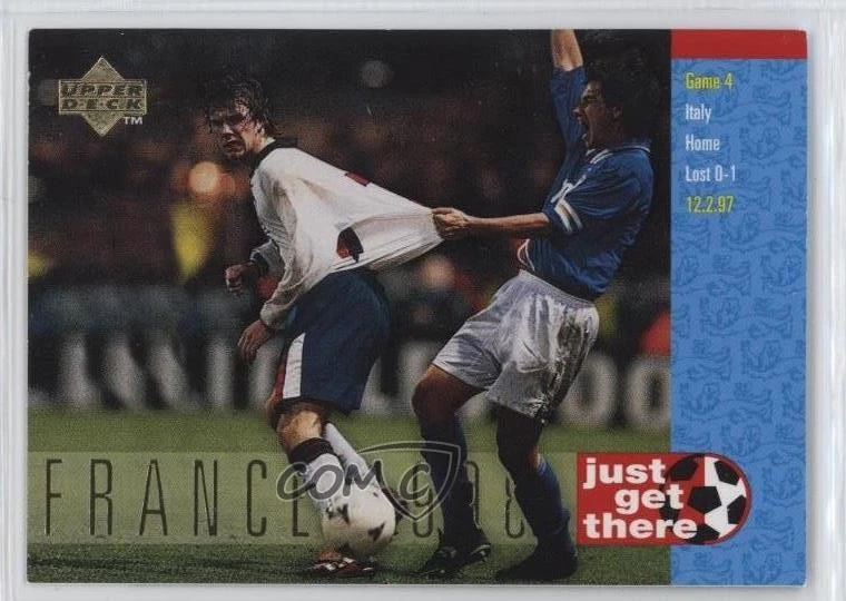 1997-98 Upper Deck England - Alan Shearer David Beckham #42 for