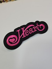 Heart Iron-On Patch American Rock Band