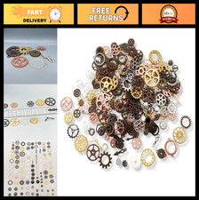 500g Mixed Steampunk Gears - Antique Clock Watch Cogs, DIY Crafting Jewelry Char