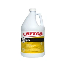 Betco pH7 Floor Cleaner Lemon Scent 1 Gal. 4/Carton (1380400CT)