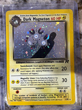 Pokemon TCG Dark Magneton 11/82 Team Rocket Holo Rare Unlimited 2000 60HP on eBay