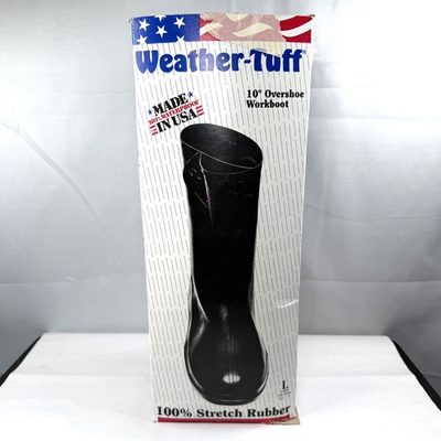 #ad #ad Tingley Weather Tuff stretch rubber overshoes 10quot; workboot Mens Large New $18.99