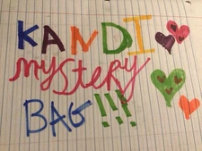 Small Kandi Mystery Bag. May Include: Singles. Keychain And Small Cuffs