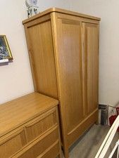 M&S Oak Double Wardrobe (Chloe) Excellent Condition - Very Solid