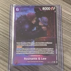 One Piece Rosinante & Law EB04-038  8000 Power Card