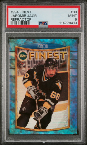 Jaromir Jagr [Refractor] #33 1994 Finest card