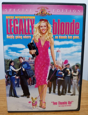 Legally Blonde Special Edition DVD Reese Witherspoon Comedy Movie