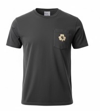 St. Patrick’s Day Carhartt T-Shirt Shamrock Clover Mens Large Charcoal Gray NWT