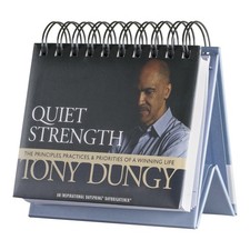 DaySpring Tony Dungy's Quiet Strength, DayBrightener Perpetual Flip Calendar...