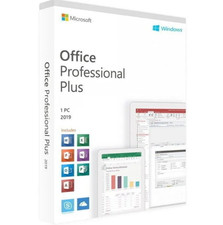 Office Professional Plus 2019 DVD Sealed Retail Package 1 PC for Windows