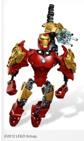 LEGO Marvel Super Heroes Buildables: IRON MAN ~ 4529 ~Retired 2012~100% Complete