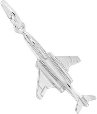 Sterling Silber F101 Jet Flugzeug Charm von Rembrandt