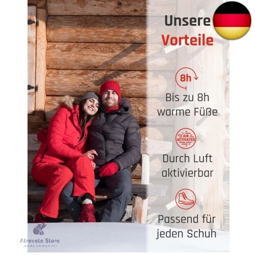 TerraTherm Sohlenwärmer- 10 Paar S, Wärmesohlen für Schuhe Aller Art, Sc - Bild 2 von 8