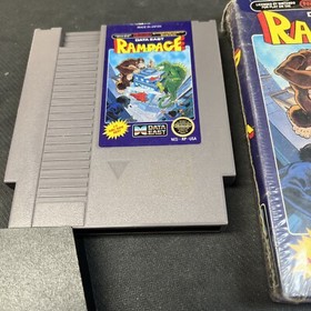 Rampage NES (Nintendo Entertainment System, 1988) Box Manual